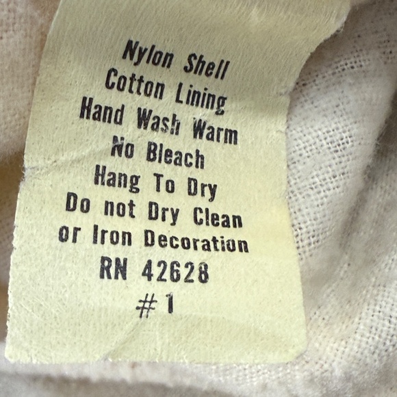 Vintage Retro Varsity Jacket Black Silky Polyester by Eagle USA EUC Women Small - Picture 7 of 9